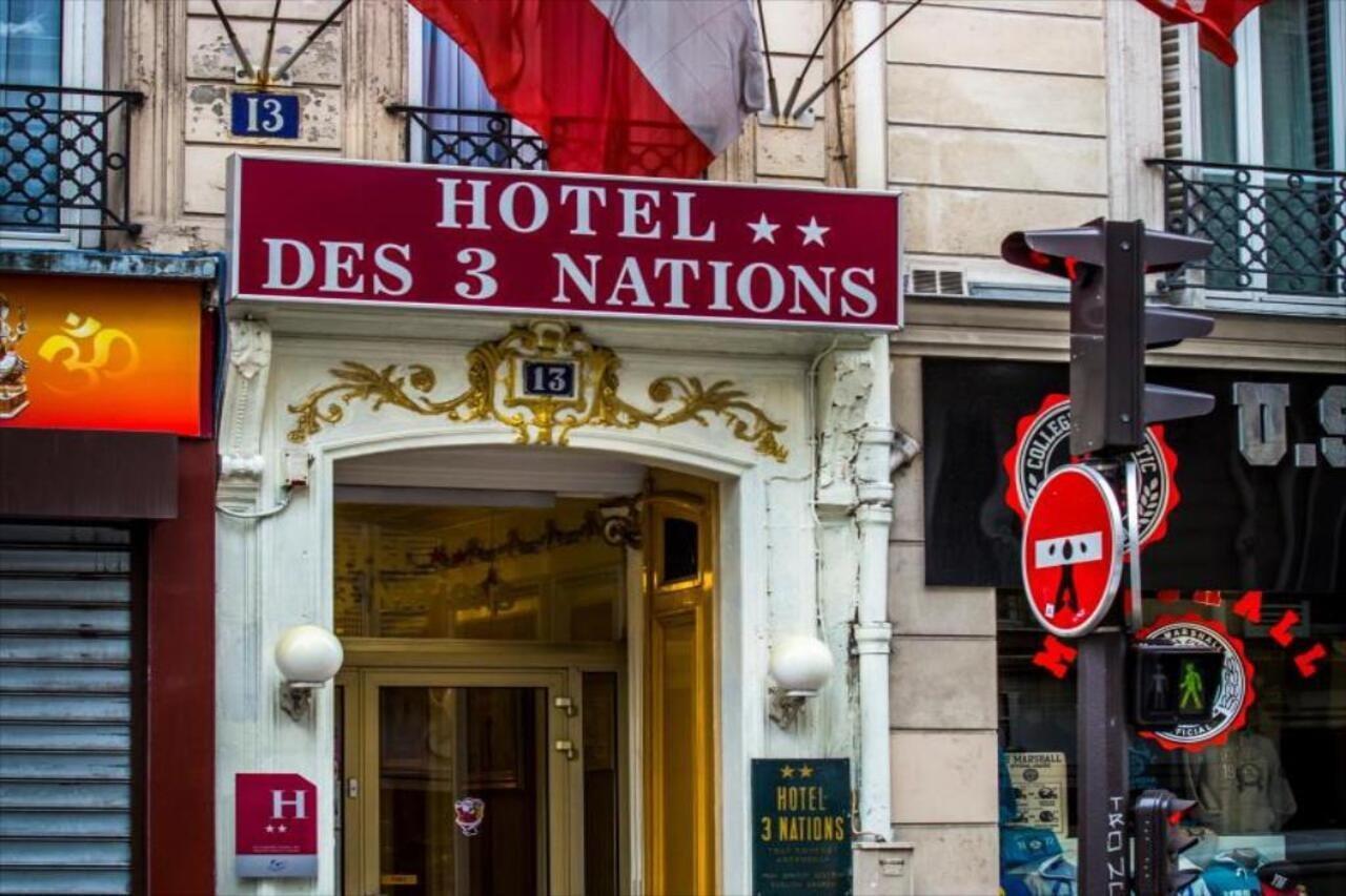 Hotel Des 3 Nations Paris Exterior foto